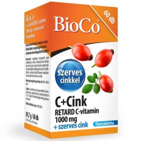   BioCo C+Cink Retard C-vitamin 1000mg + szerves Cink filmtabletta - 60db