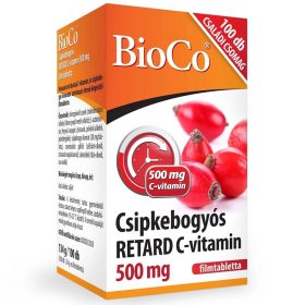   BioCo Csipkebogyós RETARD C-vitamin 500mg Családi csomag - 100db