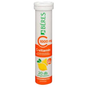 Béres C-vitamin 1000 mg cukormentes pezsgőtabletta - 20db