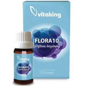   Vitaking Flora10 élőflórás készítmény (150 csepp) - 6ml
