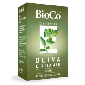   BioCo OLIVA Természetes E-vitamin 200 IU lágyzselatin kapszula - 60db