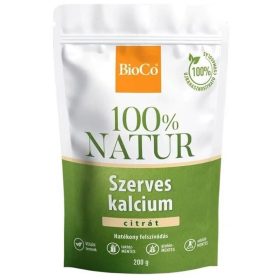BioCo 100% NATUR Szerves Kalcium Citrát por - 200g