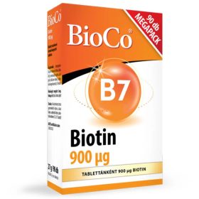 BioCo Biotin 900μg tabletta - 90db