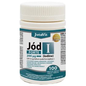 JutaVit Jód Forte 200µg tabletta - 100db