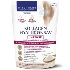   Interherb Kollagén Hyaluronsav porc és izületi támogatásra italpor INTENSE natúr - 300g