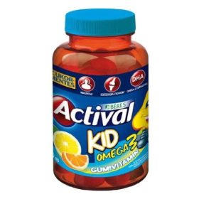 Béres Actival Kid Omega-3 gumivitamin - 50db