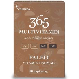Vitaking 365 Multivitamin Paleo vitamin csomag - 30db