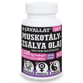 Javallat Forte Muskotályzsálya olaj kapszula - 60db