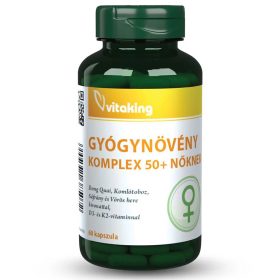Vitaking Gyógynövény Komplex 50+ nőknek kapszula - 60db