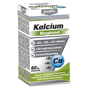 Jutavit Kalcium Biszglicinát+D3+K2+K1 kapszula - 60db