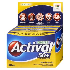 Béres Actival 50+ filmtabletta - 30db