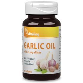 Vitaking fokhagyma olaj lágyzselatin kapszula - 90 db