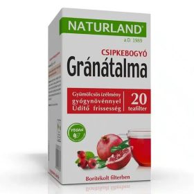   Naturland gyümölcstea gránátalma-csipkebogyó tea - 20 filter/doboz