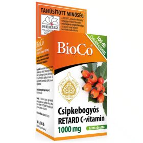  BioCo Csipkebogyós Retard C-vitamin 1000mg családi csomag - 100db