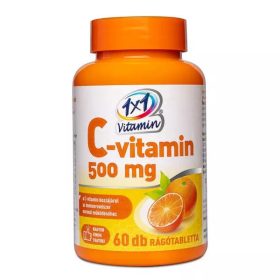 1x1 Vitamin C-vitamin 500mg rágótabletta - 60db