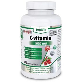   Jutavit C-vitamin 500mg + D3 + Cink RETARD tabletta – 100db