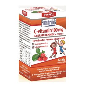 Jutavit C-vitamin rágótabletta gyerekeknek - 60db