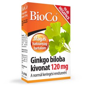BioCo Ginkgo Biloba kivonat 120mg tabletta - 90db