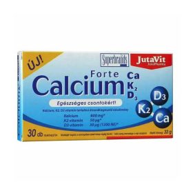 Jutavit Calcium Forte CA/K2/D3-vitamin tabletta - 30db