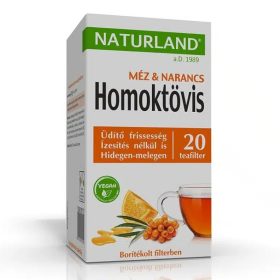 Naturland homoktövis méz-narancs tea - 20 filter