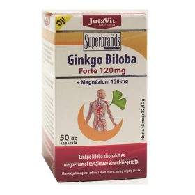   Jutavit ginkgo biloba 120mg + magnézium 150mg kapszula - 50db