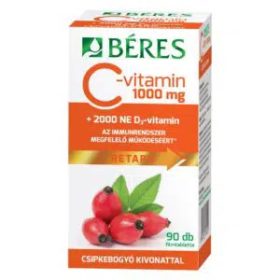   Béres C+D Retard C-vitamin 1000mg + D3-vitamin 2000NE tabletta - 90db