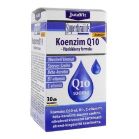 Jutavit Koenzim Q10 100mg vízoldékony kapszula - 30db